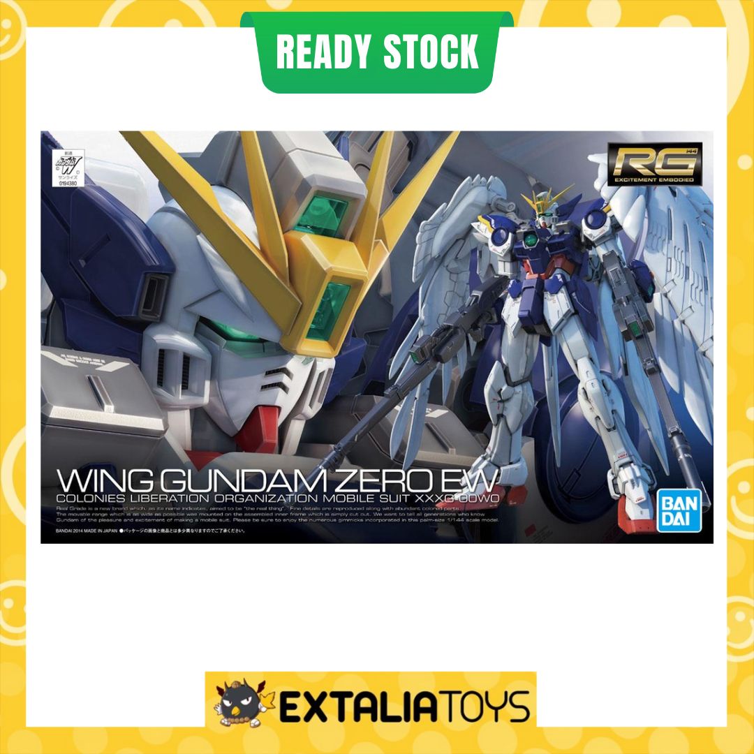 BANDAI RG 1/144 XXXG-00W0 WING GUNDAM ZERO EW BANDAI RG 1/144 XXXG-00W0 WING GUNDAM ZERO EW